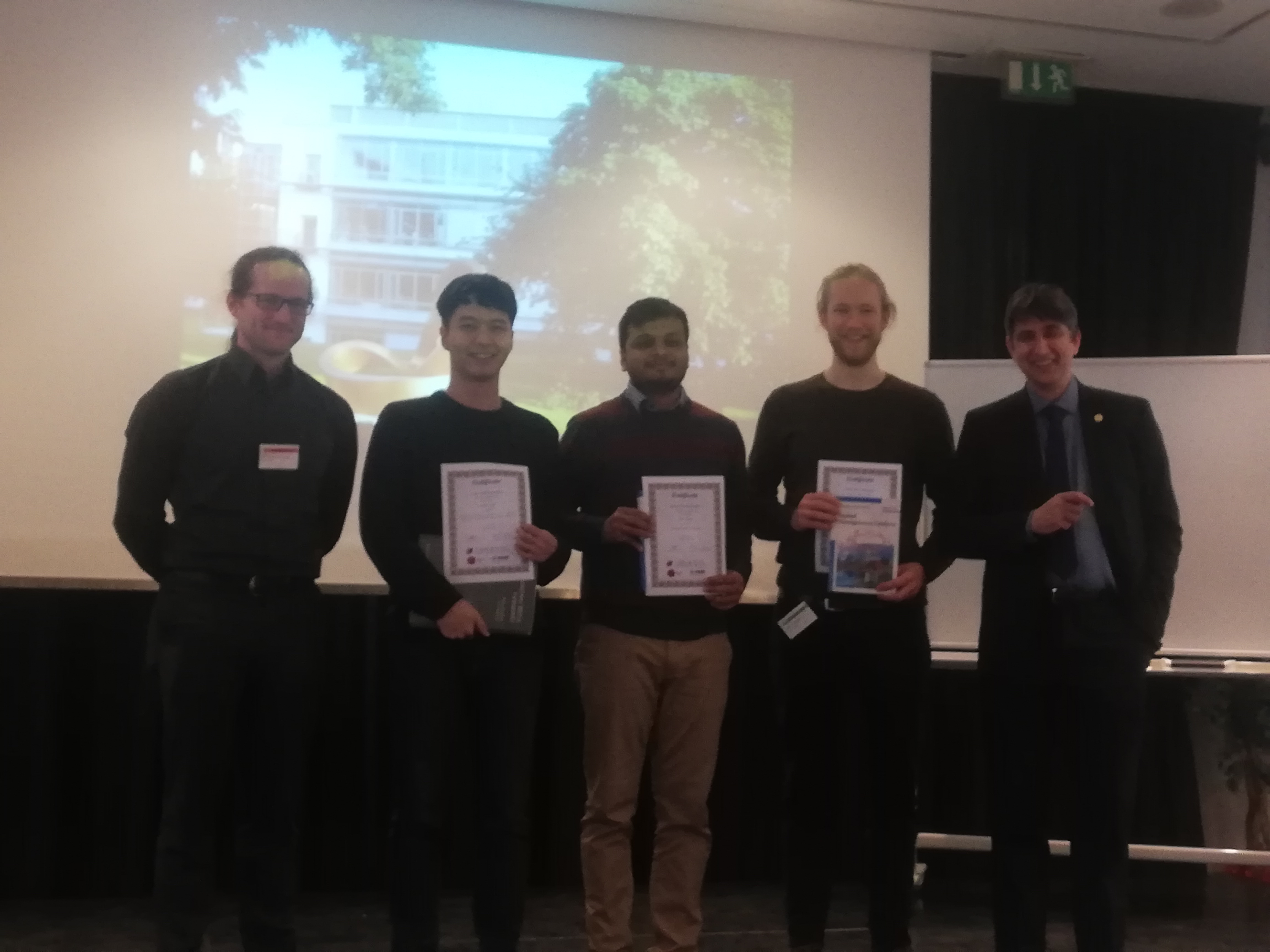 Yoonsu received 'First Poster Award'  at the CaRLa Winter school, heidelberg, Germany 사진