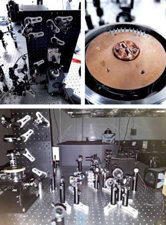 Figure 6. Components of the Raman setup for time-resolved experiments.